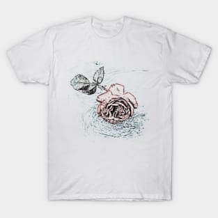 Rose Sketch T-Shirt